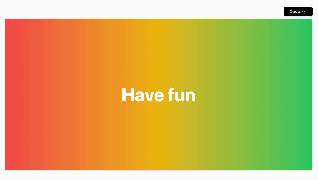 Have fun