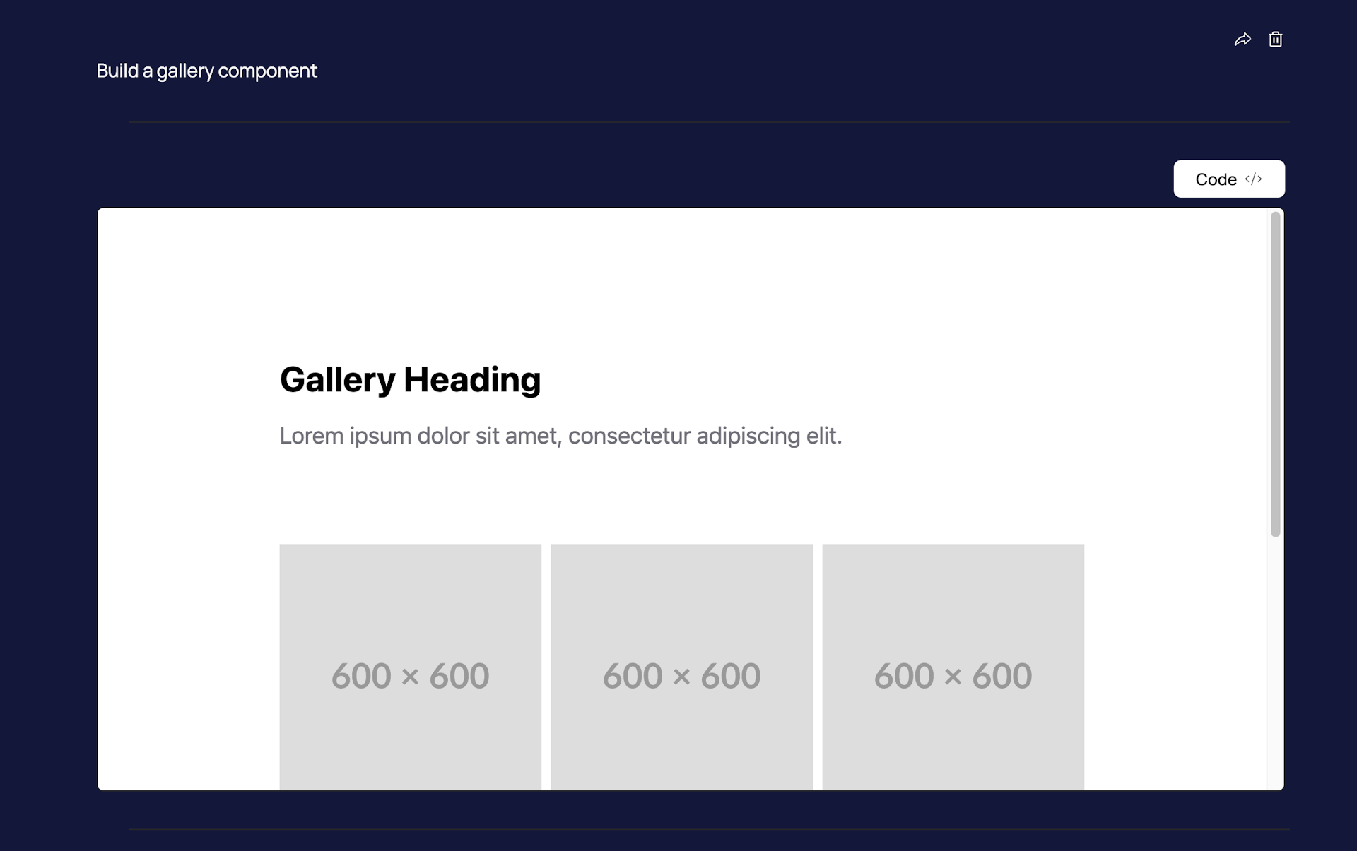 Generated Component